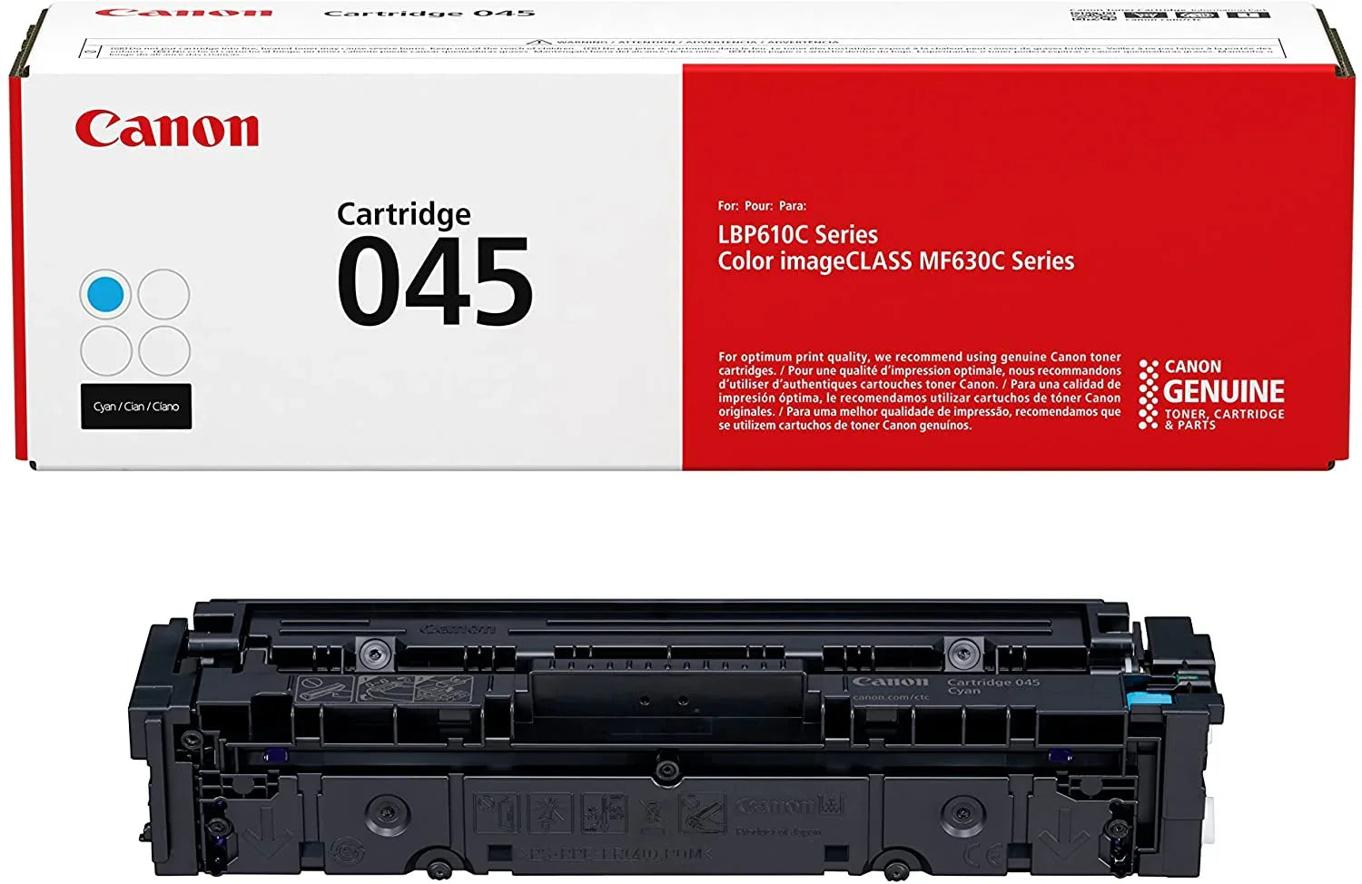 Canon Laser Toner Cartridges 045 Cyan - eBuy UAE